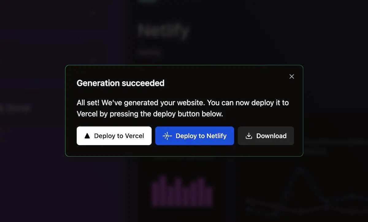 Shipixen Netlify Integration - deploy to netlify example