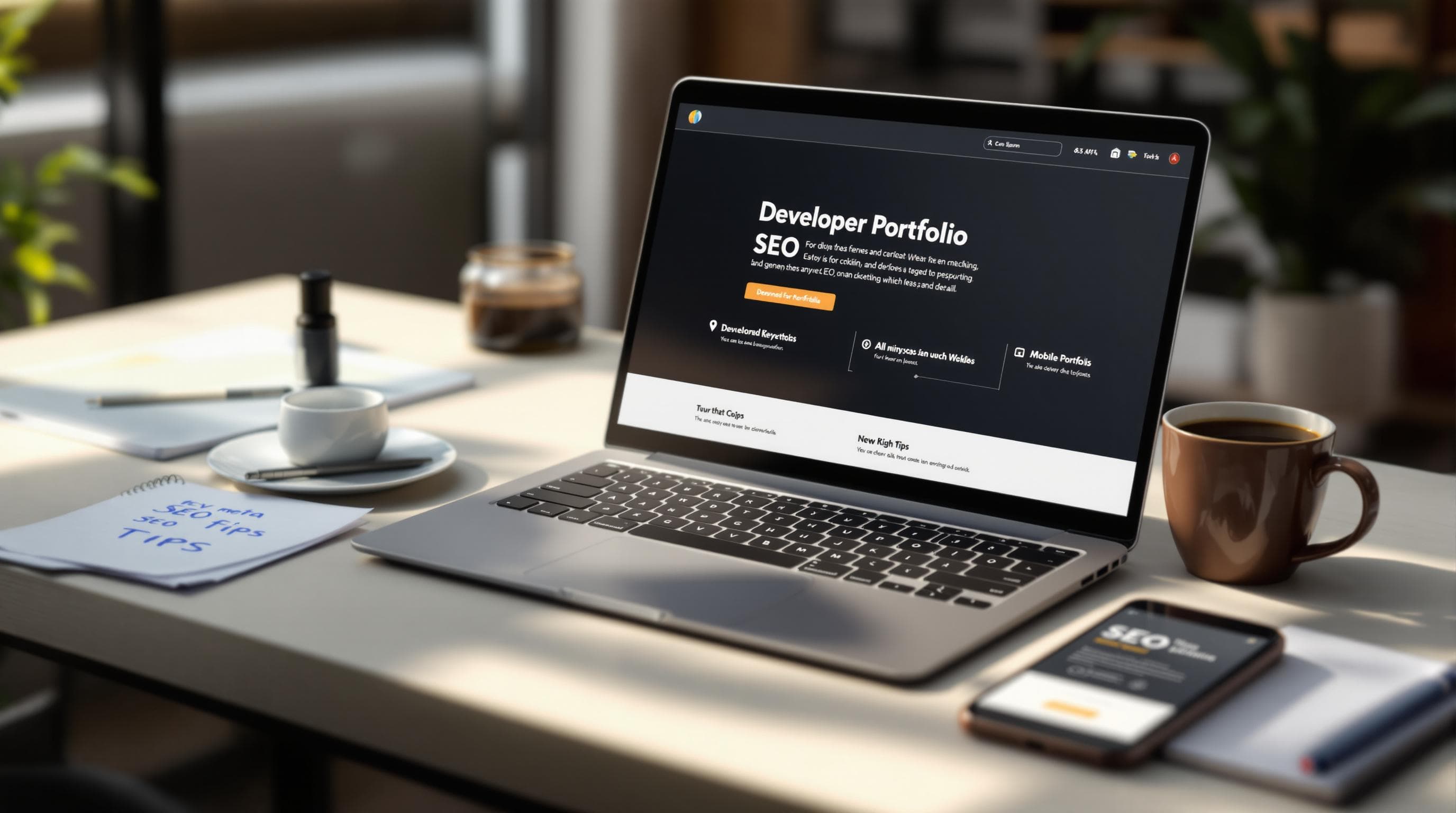SEO Checklist for Developer Portfolios and Landing Pages